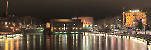 Tampere by night - Tammerkoski, 2nd dam and hotel Tammer