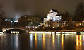 Tampere by night - Tampereen Teatteri and Tammerkoski