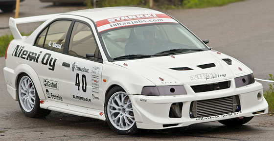 40, Antti Niemi, RaaUA, Mitsubishi Lancer Evo, SS