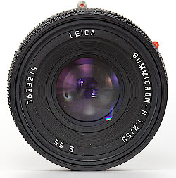 Leica Summicron-R 50mm f/2.0 - Front