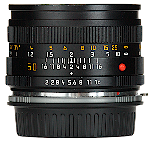 Leica Summicron-R 50mm f/2.0 - Sideview